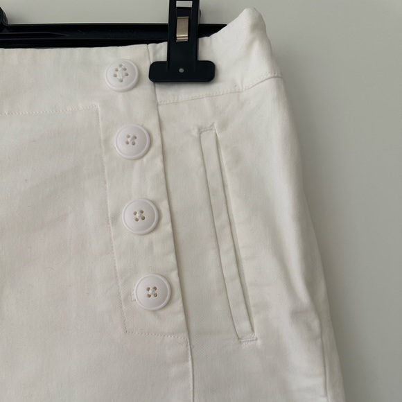 LOFT white shorts Riviera - size 6 - Picture 8 of 12